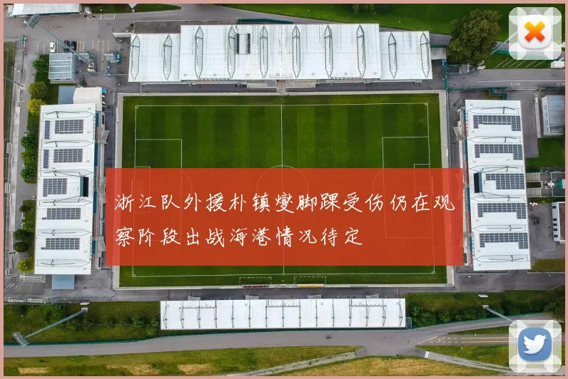 浙江队外援朴镇燮脚踝受伤仍在观察阶段出战海港情况待定